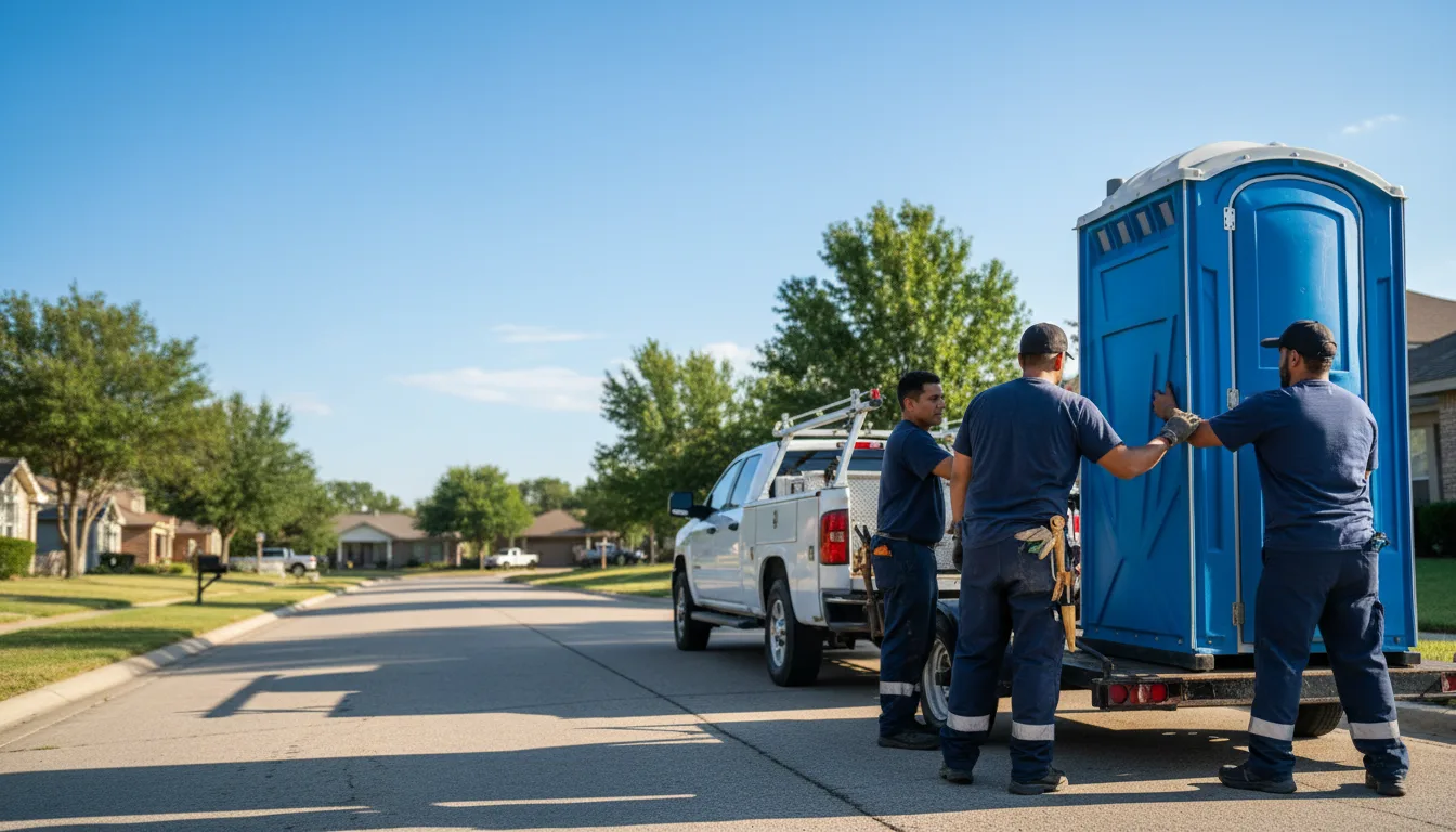 Portable Toilet Rental in Dequincy, LA near me